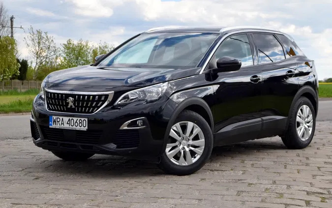 peugeot Peugeot 3008 cena 71400 przebieg: 156000, rok produkcji 2019 z Zwierzyniec